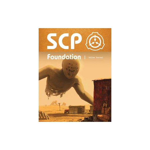Scp Foundation Art Book Yellow Journal