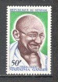 Senegal.1969 100 ani nastere M.Gandhi MS.102