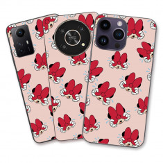 Husa Samsung Galaxy A40 Silicon Gel Tpu Model Minnie Pattern Funda Rosie foto