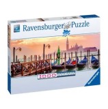 Cumpara ieftin Puzzle Ravensburger - Gondole in Venetia, 1000 piese