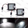 Set 2 Lampi LED Oglinda Ford Focus MK3, Mondeo MK3 MK4, Kuga, Escape, S-Max, C-Max, Grand C-Max, Alb Rece, Plug&amp;Play, Fara Eroare