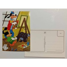 Carte postala Walt Disney 06 - Goofy and Mickey