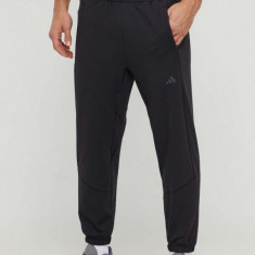 adidas Performance pantaloni de antrenament Designed for Training culoarea negru, uni IN7919