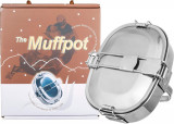 T Original MuffPot Exhaust Food Warmer pentru vehicule de sport cu motor. Snowmo