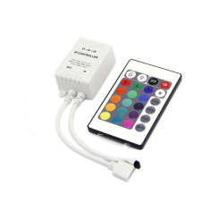 Controller cu telecomanda pentru banda LED RGB 72W