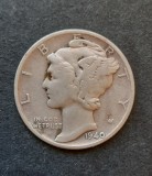 1 Dime &quot;Mercury Dime&quot; 1940, USA - G 4246
