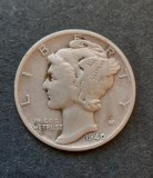 1 Dime &quot;Mercury Dime&quot; 1940, USA - G 4246, America de Nord