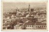!!! RARR : CLUJ - VEDERE GENERALA - CIRCULATA 1958, Printata