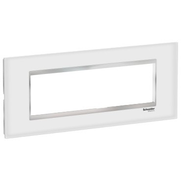 Rama Ornament 7M sticla Schneider Eazy Styl alb crom LMR7967038 foto