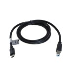 Cablu de date OTB USB Type C (USB-C) la USB B 2.0, 1,0m, negru