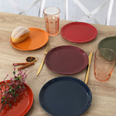 Set farfurii pentru desert, Keramika, 275KRM1586, Ceramica, Multicolor