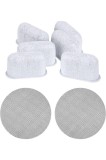 Filtre pentru mașină de espresso Tinoaly cu 2 strecurătoare pentru puf de espresso, strecurătoare reutilizabilă pentru puf de espresso de 51 mm 150 &mu;m
