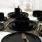 Keramika Set de vesela - Mat Black Stackable - 20 bucăți - 4 - Stoneware