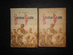 ST. ZLOBIN - STEPAN RAZIN 2 volume (1954, editie cartonata) foto