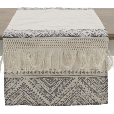 Napron textil Black Cream 40x140 foto