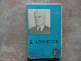 E. Lovinescu - Ediție Omagială (1942), Editura Vremea - Cioculescu, Vianu, Perpessicius