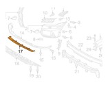 Spoiler bara fata AUDI Q5 (FY), 09.2016-,