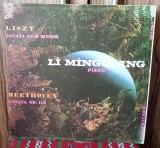 Disc vinil Liszt, Beethoven &ndash; Sonata In B Minor. Sonata Op. 110. Piano Li Mingqiang NM