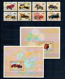 Bhutan 1984 - Mașini de epoca, serie si colite neuzate