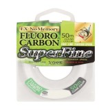 Fir monofilament fluorocarbon Sasame Superfine FC 50m LFL-3, alb stransparent 0.31 mm