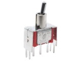 Comutator Basculant SPDT E-SWITCH 5A 120VAC 28VDC 100SP1T2B4VS2QE