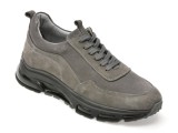 Pantofi sport GRYXX gri, MS2001, din nabuc
