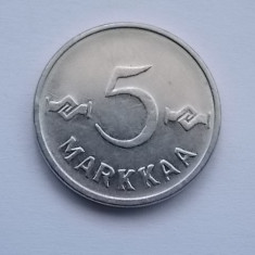 5 MARKKAA 1955 FINLANDA-AUNC