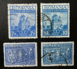 Romania LP 120+123 , Mica antanta + Intelegerea balcanica , Stampilate, Stampilat
