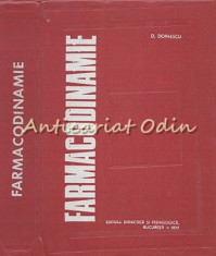 Farmacodinamie - Dumitru Dobrescu - Tiraj: 7816 Exemplare foto