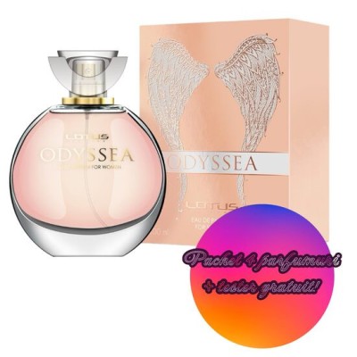 Set 4 Apa de parfum Odyssea, Revers, Femei, 100 ml + Tester 100 ml GRATUIT foto