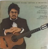 Disc vinil, LP. CONCERTE PENTRU CHITARA, ORCHESTRA DE COARDE SI TIMPANI, OP.30; CONCERT NR.1 PENTRU CHITARA SI O