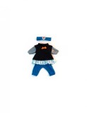 Set imbracaminte vreme temperata pentru papusa fetita 38 cm Blue, MINILAND