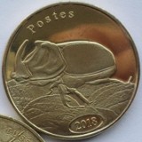 Moneda Sumatra de Nord 500 Rupie 2018 UNC, Gandacul Rinocer, Asia