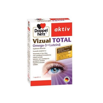 Vizual Total Omega 3 + Luteina 30 capsule Doppelherz foto