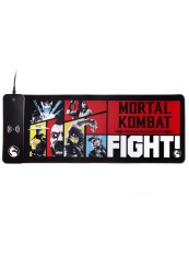 Numskull Mortal Kombat Oversize Gaming Mat &amp; Mobile Charger PC