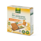 Biscuiți Snack de ovaz cu portocale fără adaos de zahăr, cu &icirc;ndulcitor, 144g, Gullon