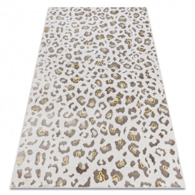 Covor BLISS Z232AZ128 crem / bej - Model de leopard, modern, structural, 180x270 cm foto