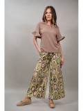 Cumpara ieftin TRICOU CU MANECA BUFANTA VISSIMO Bej TALIE UNICA