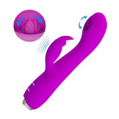 Vibrator Rachel Vibrating&Licking Silicon Mov 20 cm