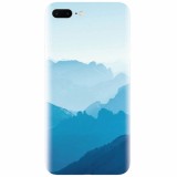 Husa silicon pentru Apple Iphone 7 Plus, Blue Mountain Crests