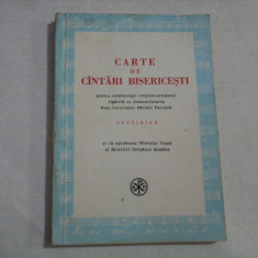 CARTE DE CANTARI BISERICESTI - Justinian 1975