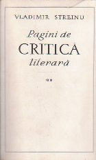 Pagini de critica literara, Volumul al II-lea - Marginalia, Eseuri foto