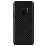 Cumpara ieftin Set Folii Skin Acoperire 360 Compatibile cu Samsung Galaxy S9 - ApcGsm Wraps Carbon Black, Negru, Silicon, Oem
