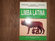 Limba latina - Manual pentru clasa a IX-a- Ecaterina Giurgiu foto