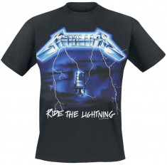 METALLICA Ride The Lightning Tracks Tshirt (tricou) foto