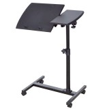 Cumpara ieftin Masa pentru laptop cu roti Folding, latime 60 cm, inaltime reglabila, universala, General