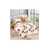 Cumpara ieftin Lenjerie de Pat cu Elastic, Bumbac Finet 6 Piese - JOJ44