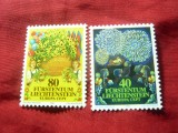 Serie Liechtenstein 1981 - Folclor , 2 valori, Nestampilat