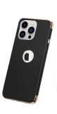 Husa compatibila cu Apple iPhone 14 PRO, Elegance Luxury 3in1 Black, MyStyle&reg;