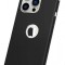 Husa compatibila cu Apple iPhone 13, Elegance Luxury 3in1 Black, MyStyle&reg;